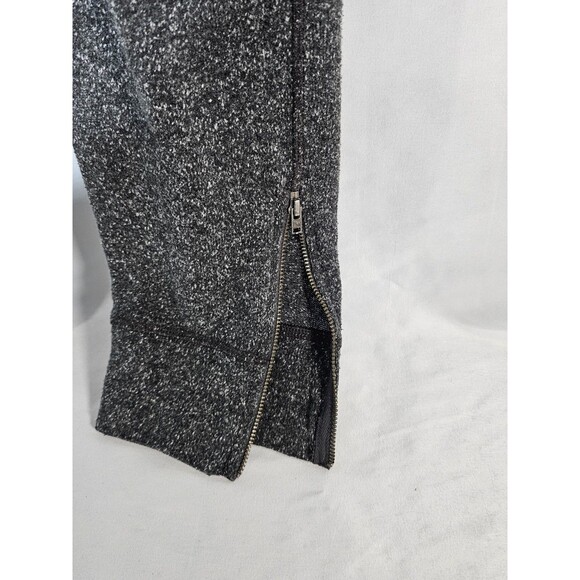 Cabi Leggings Grey Heathered Ankle Zipper Size Medium Athleisure - Picture 5 of 9